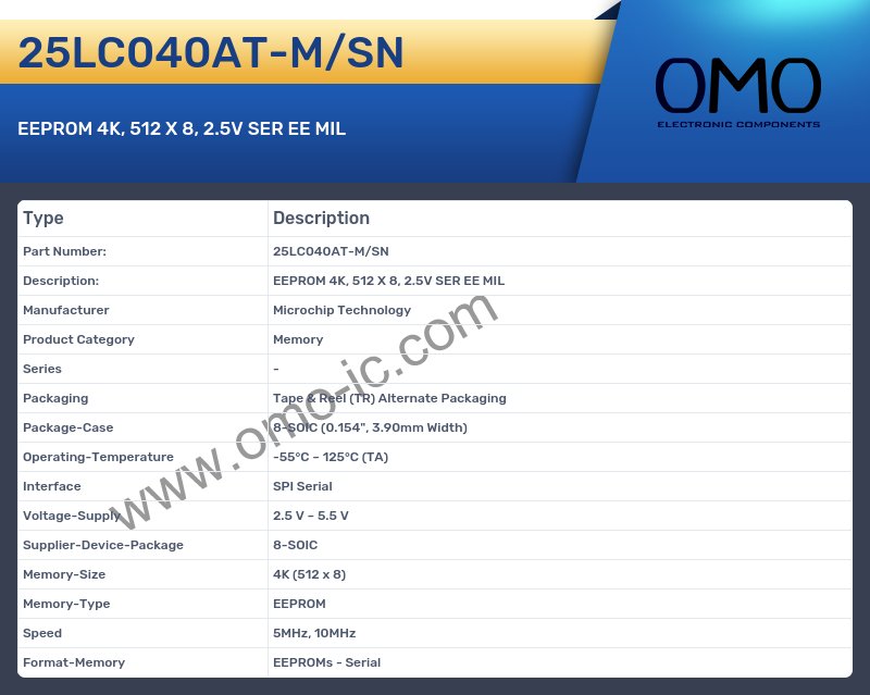 25LC040AT-M/SN