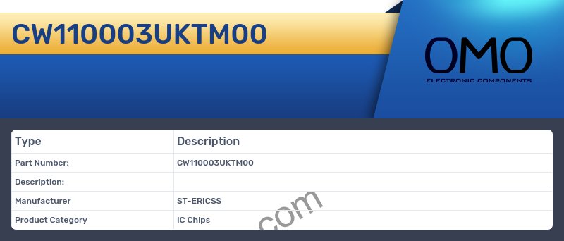 CW110003UKTM00
