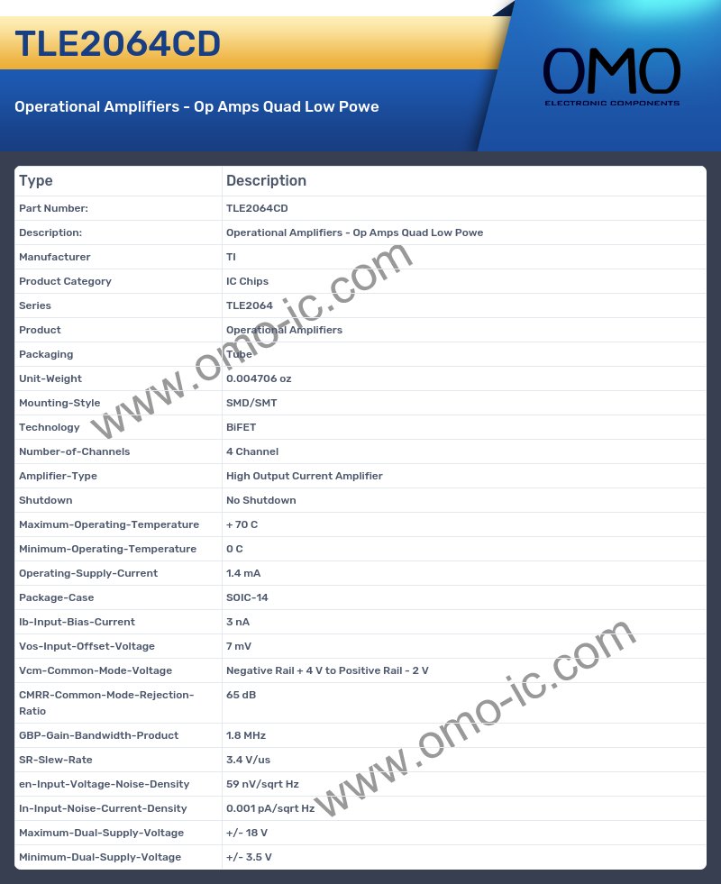 TLE2064CD