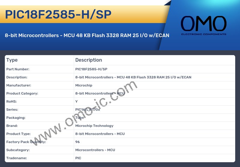 PIC18F2585-H/SP