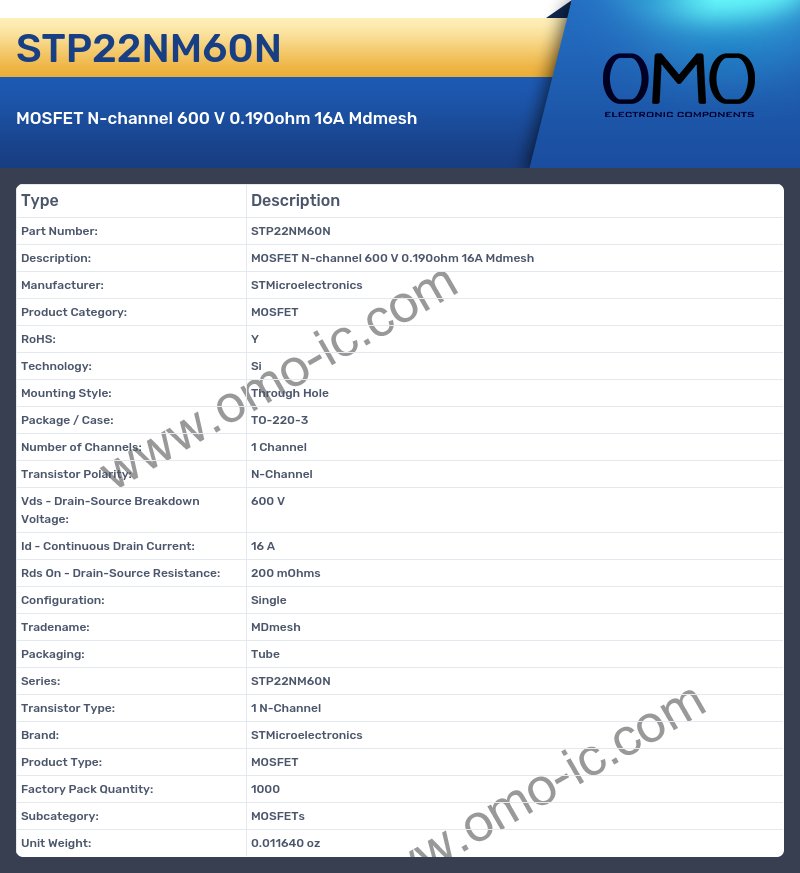 STP22NM60N