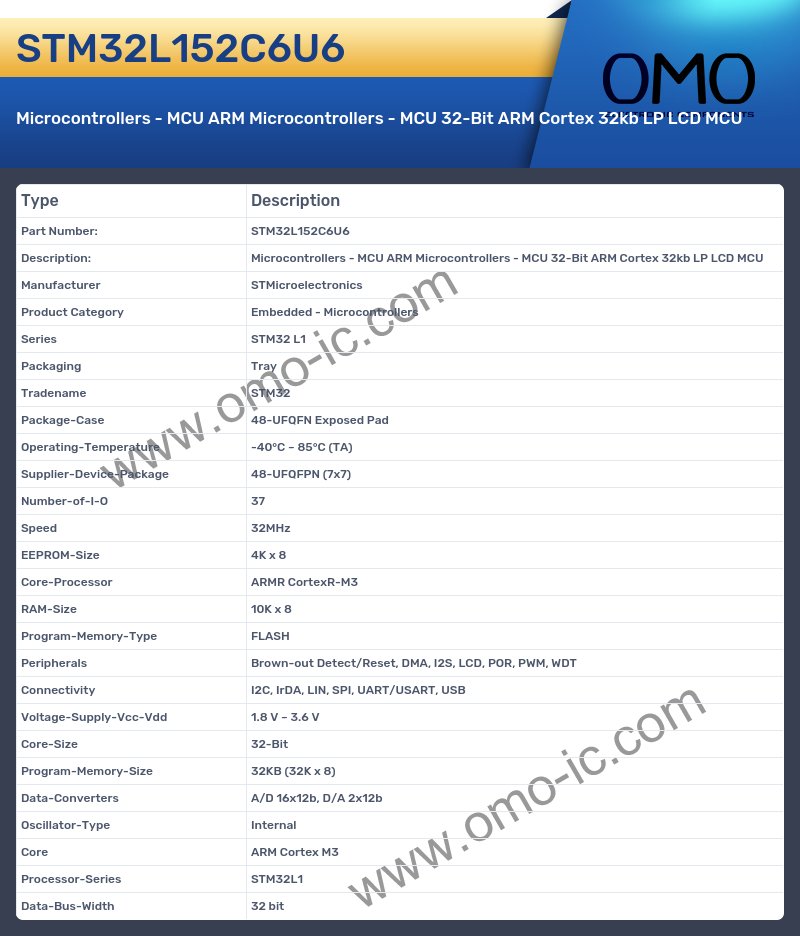 STM32L152C6U6