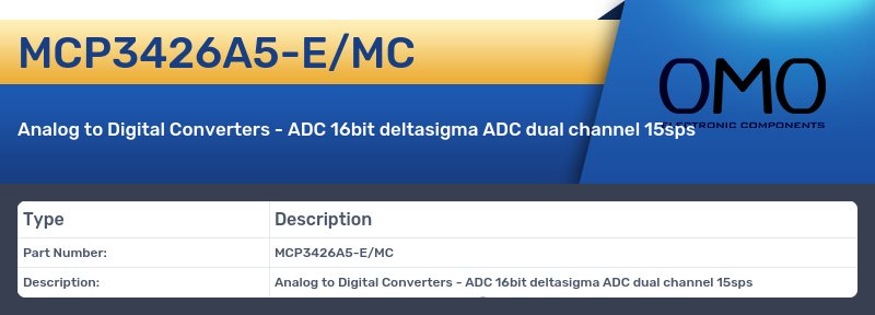 MCP3426A5-E/MC
