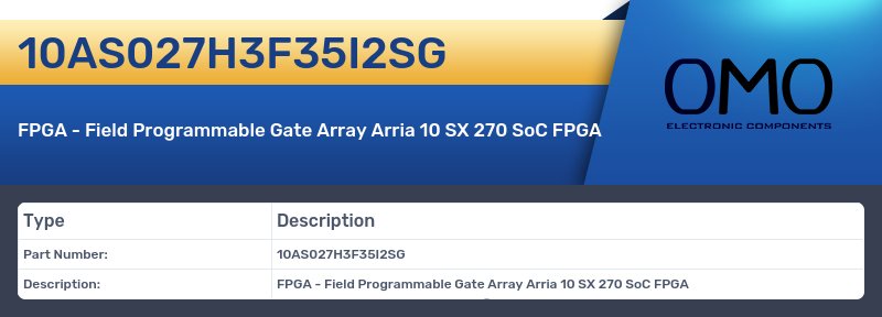 10AS027H3F35I2SG