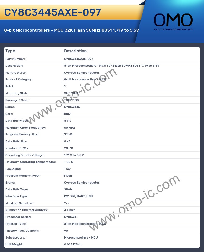 CY8C3445AXE-097