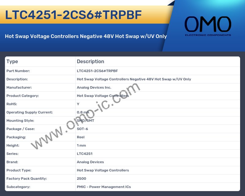 LTC4251-2CS6#TRPBF