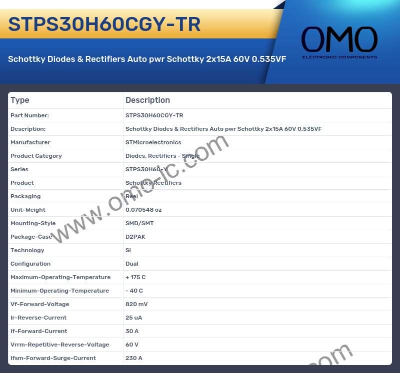 STPS30H60CGY-TR
