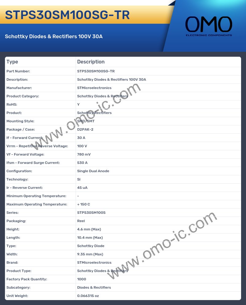 STPS30SM100SG-TR