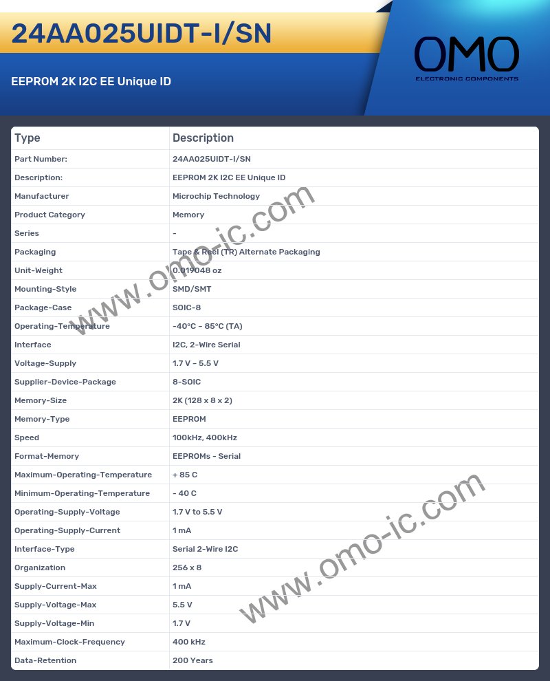24AA025UIDT-I/SN