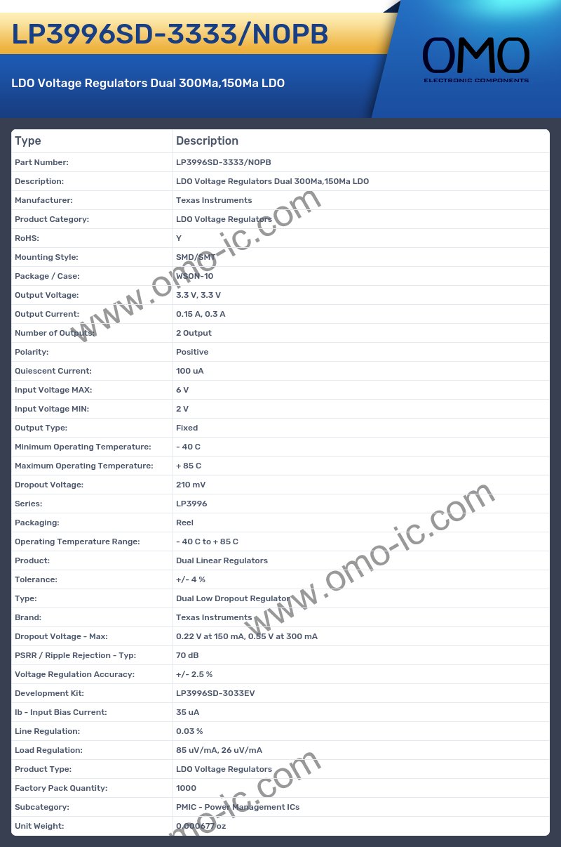 LP3996SD-3333/NOPB