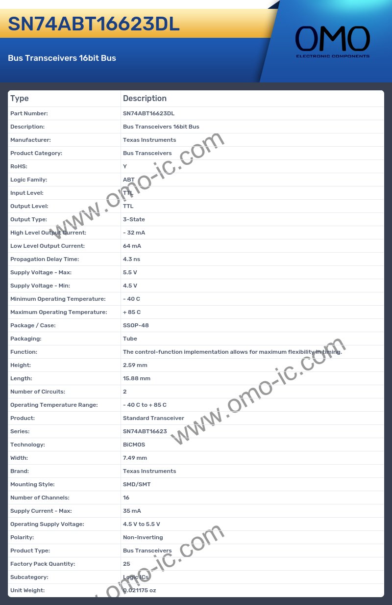 SN74ABT16623DL