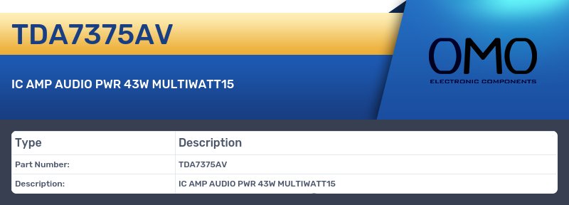 TDA7375AV