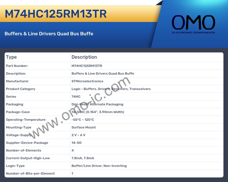 M74HC125RM13TR