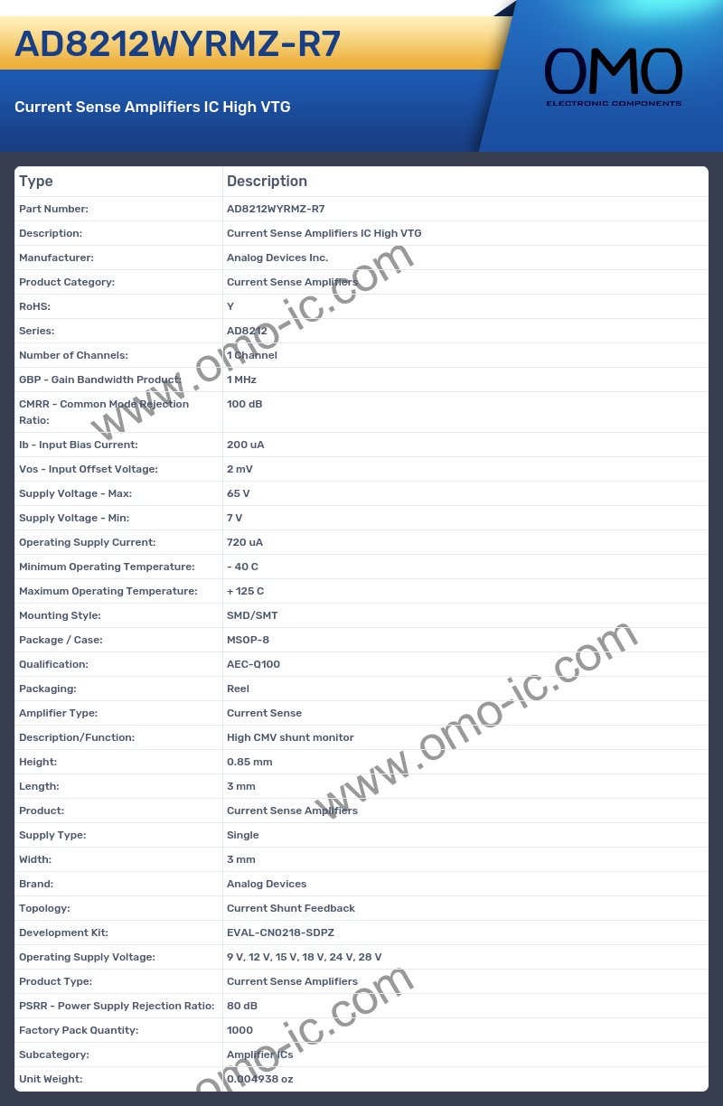 AD8212WYRMZ-R7