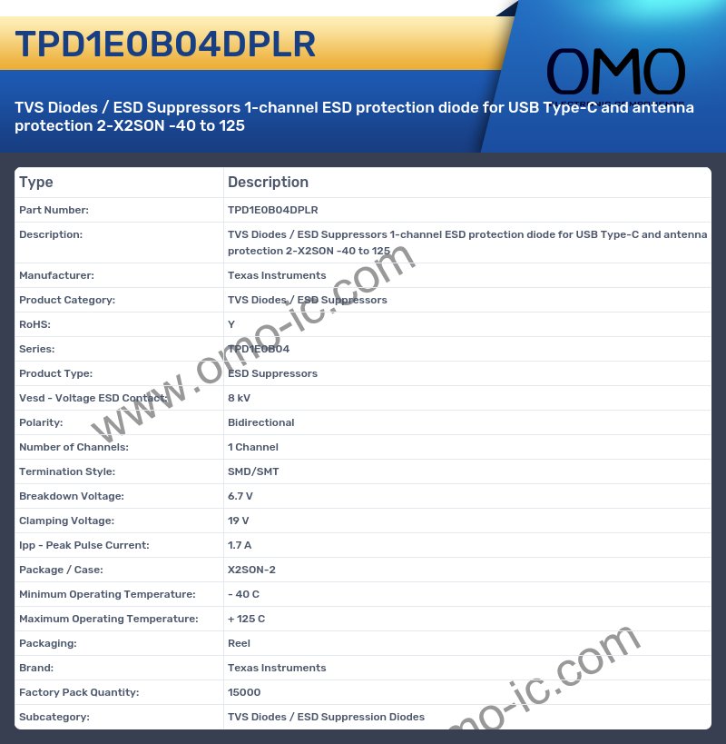 TPD1E0B04DPLR