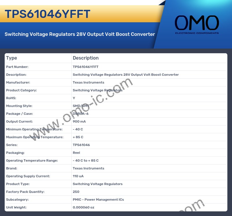 TPS61046YFFT