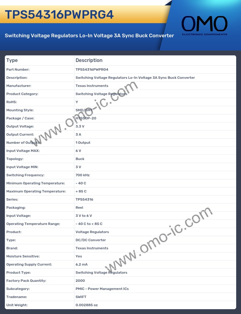 TPS54316PWPRG4