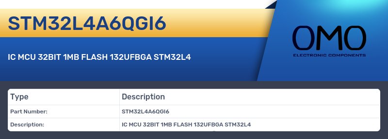 STM32L4A6QGI6