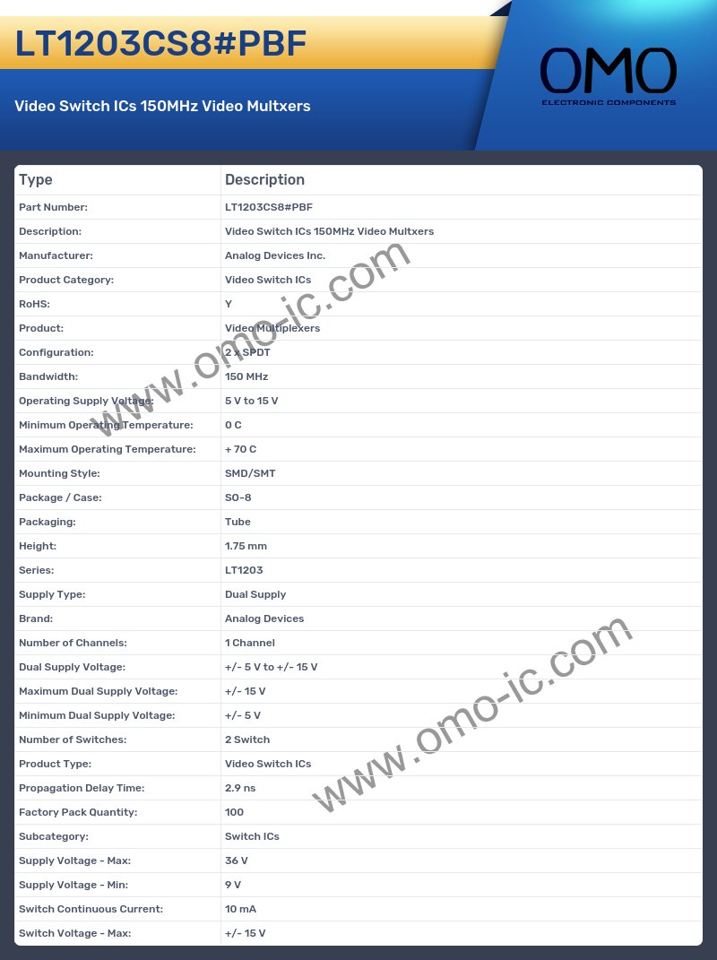 LT1203CS8#PBF