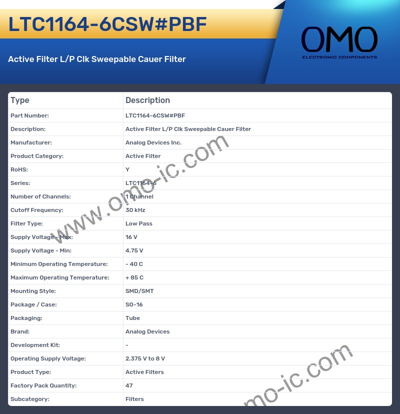 LTC1164-6CSW#PBF