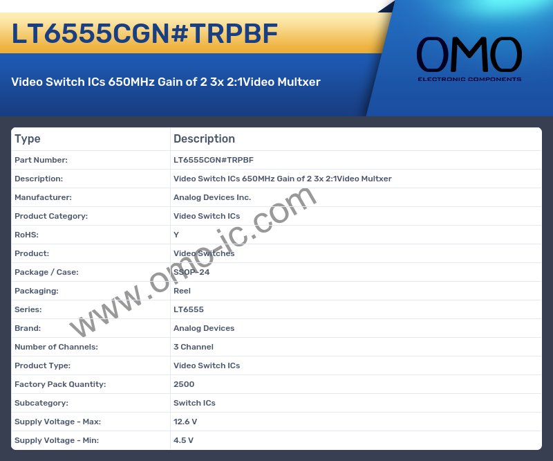 LT6555CGN#TRPBF
