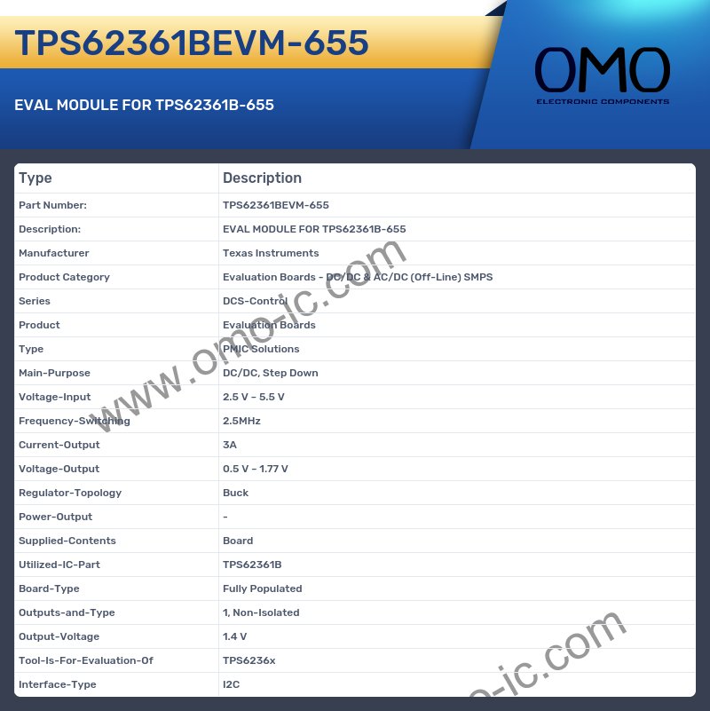 TPS62361BEVM-655