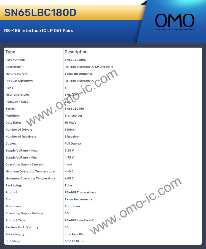 SN65LBC180D