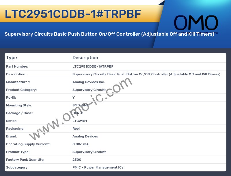 LTC2951CDDB-1#TRPBF