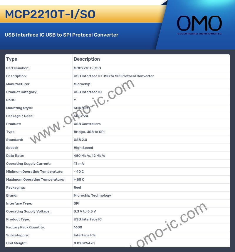MCP2210T-I/SO