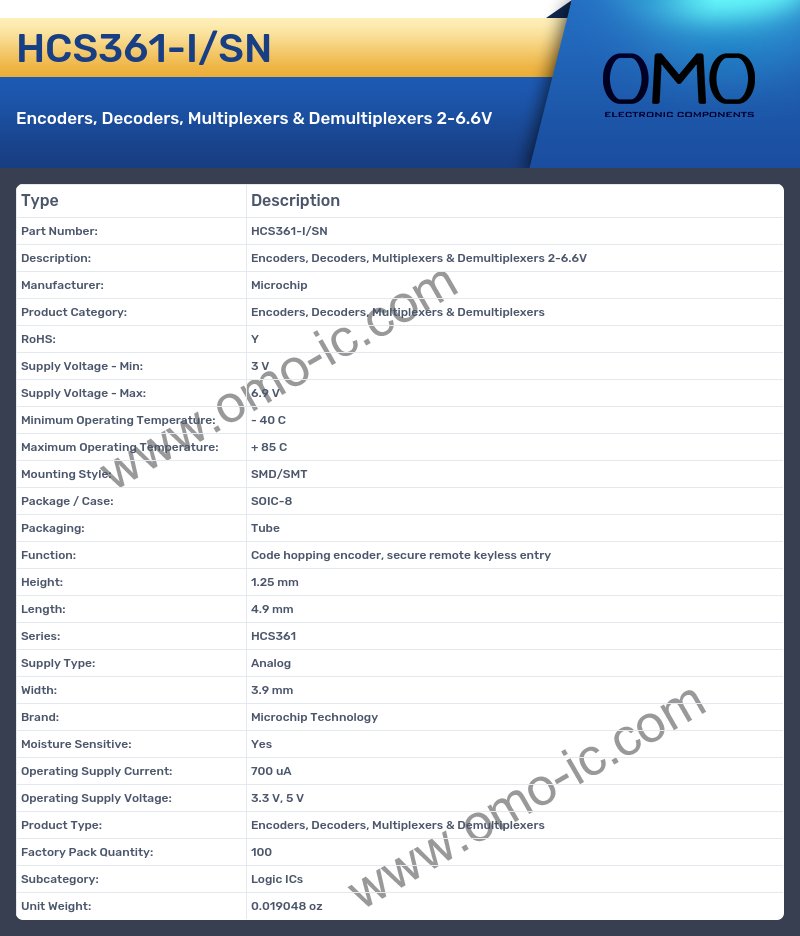 HCS361-I/SN