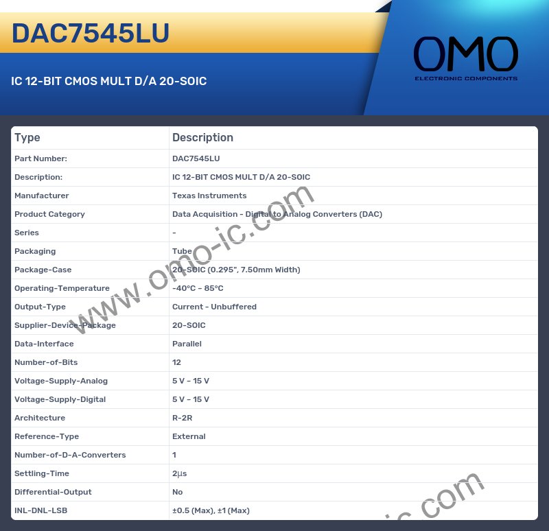 DAC7545LU