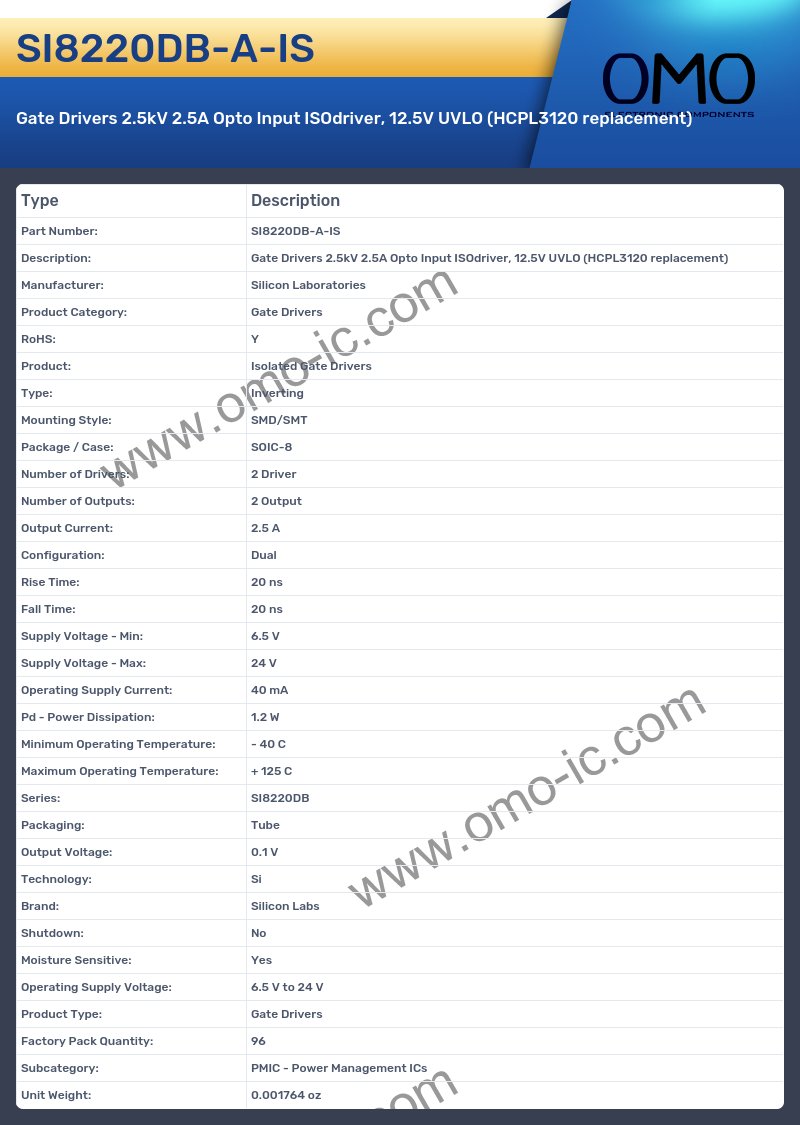 SI8220DB-A-IS