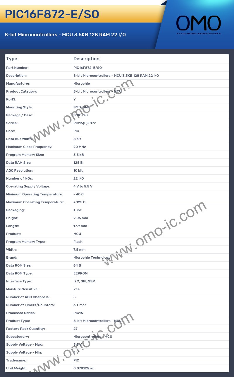 PIC16F872-E/SO
