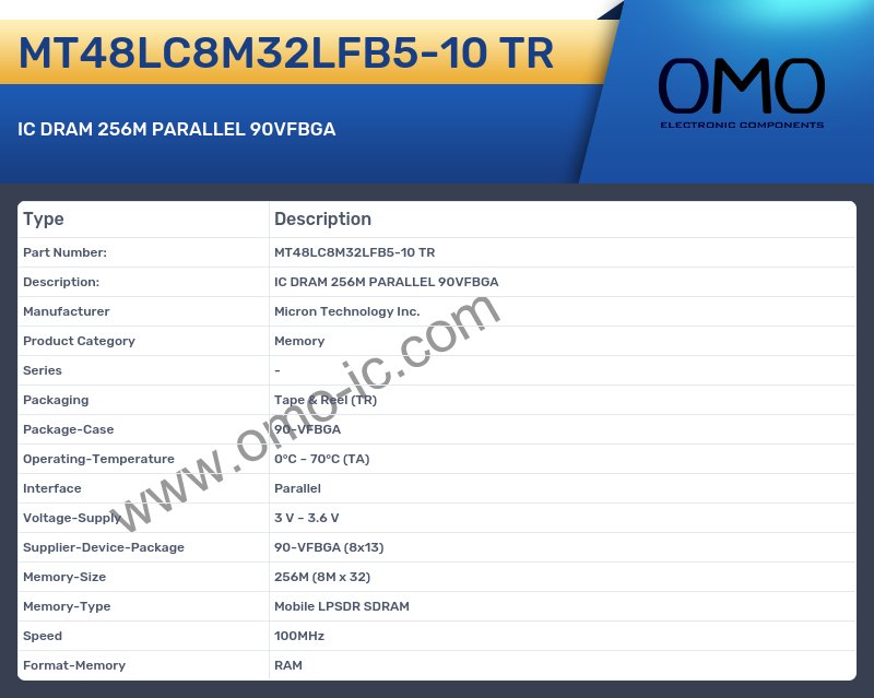 MT48LC8M32LFB5-10 TR