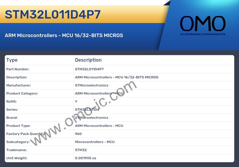 STM32L011D4P7