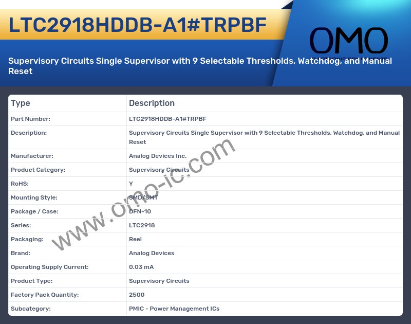 LTC2918HDDB-A1#TRPBF