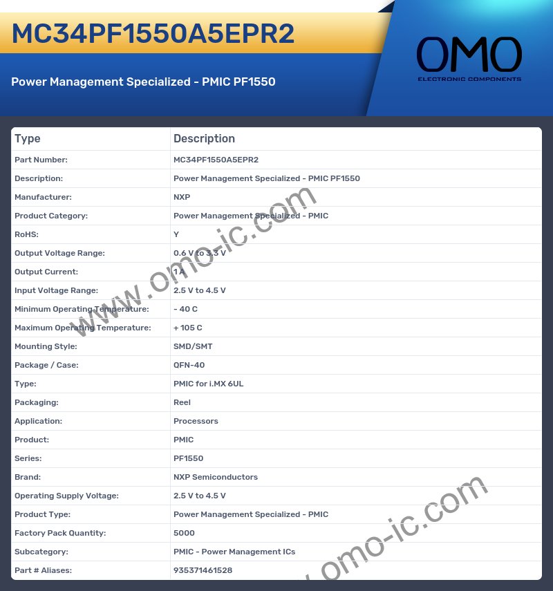 MC34PF1550A5EPR2