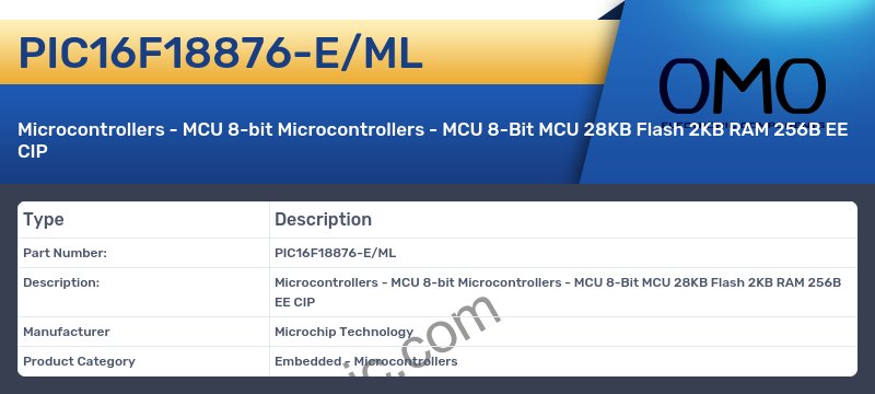 PIC16F18876-E/ML