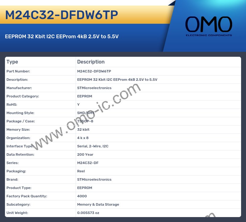 M24C32-DFDW6TP