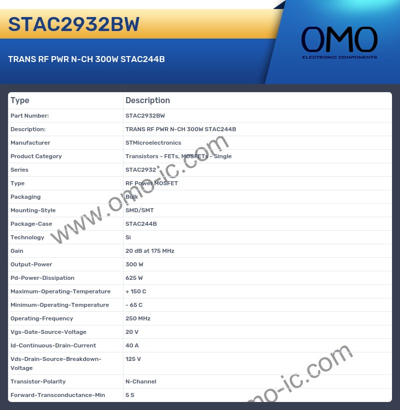 STAC2932BW