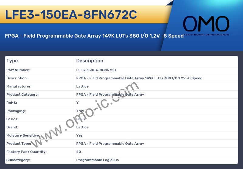 LFE3-150EA-8FN672C