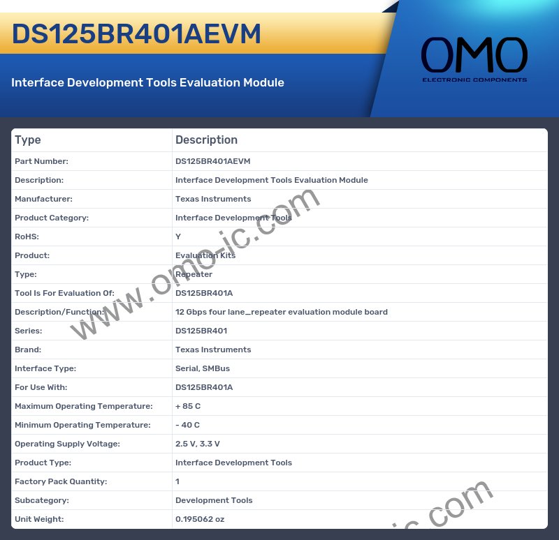 DS125BR401AEVM