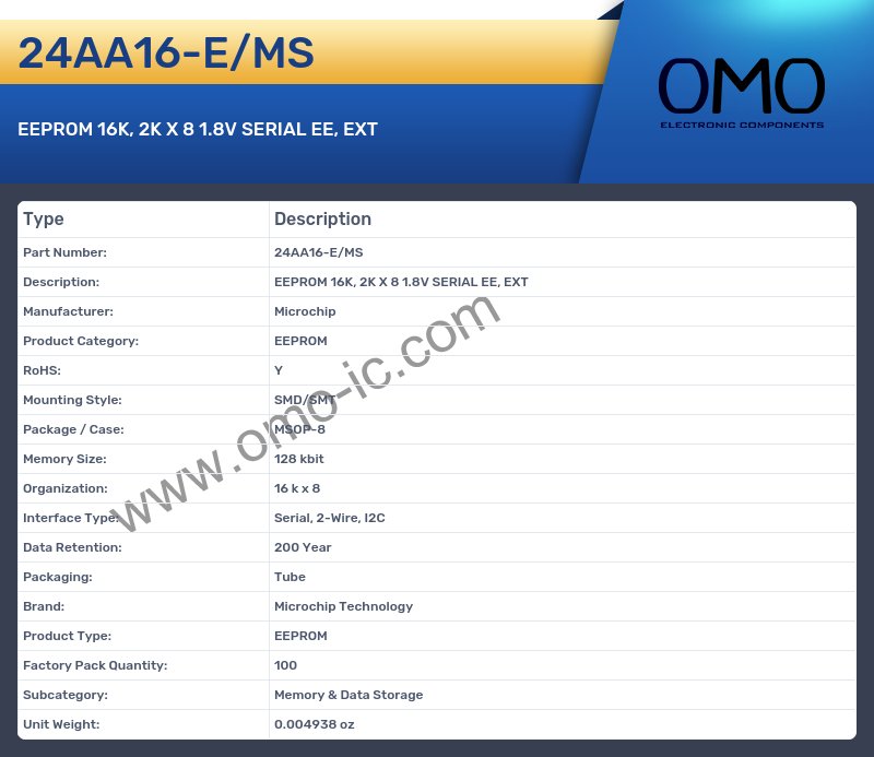 24AA16-E/MS