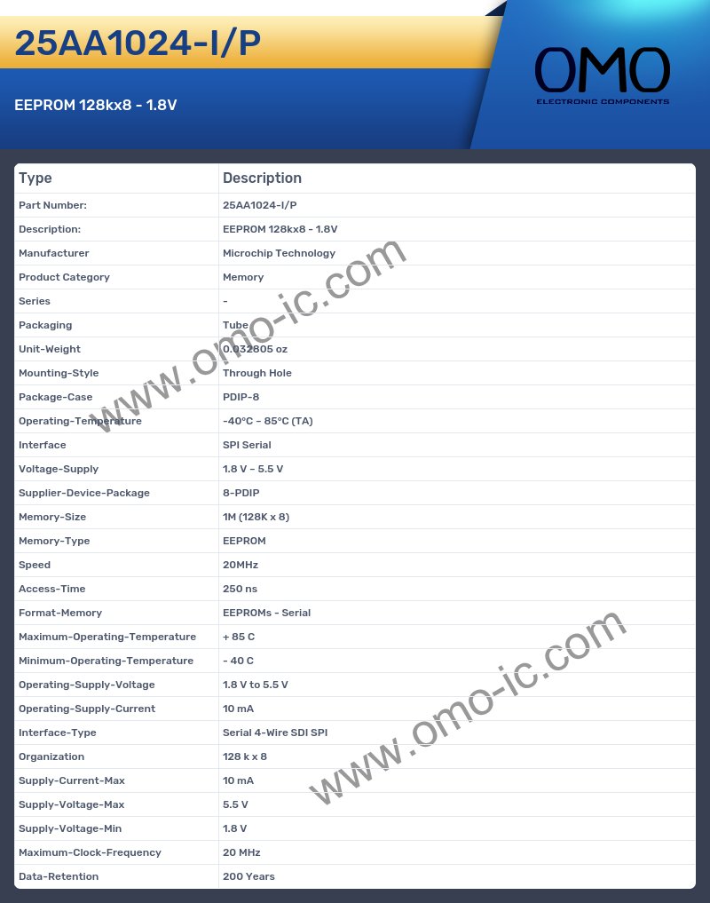 25AA1024-I/P