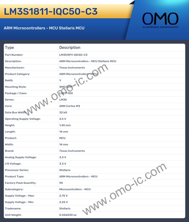 LM3S1811-IQC50-C3