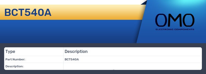 BCT540A