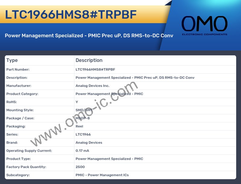 LTC1966HMS8#TRPBF