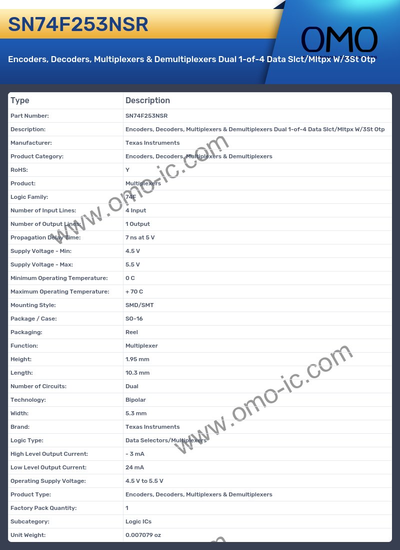 SN74F253NSR