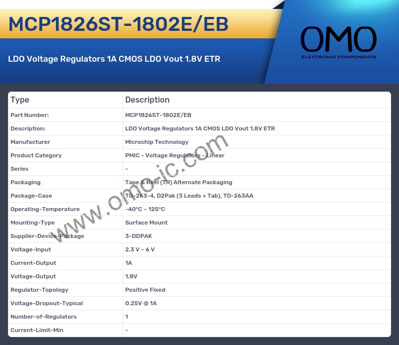 MCP1826ST-1802E/EB