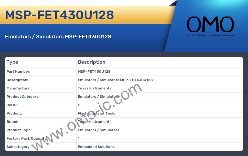 MSP-FET430U128